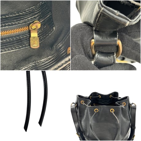 LOUIS VUITTON エピ・ノワール プチ・ノエ M59012 巾着 ショルダーバッグ