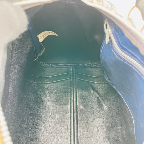 DIOR　ミニボストンバッグ　ネイビー