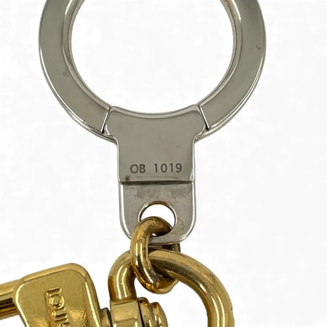 LOUIS VUITTON ゴールド/シルバー ポルトクレ アンソレンス M66133