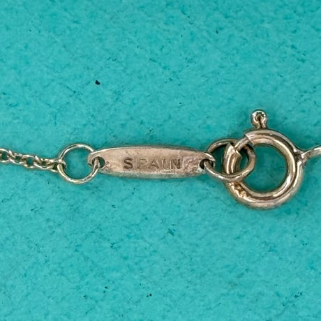 TIFFANY ティアドロップ ネックレス SV925
