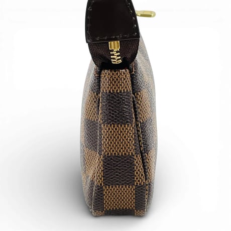 LOUIS VUITTON ダミエ エベヌ ミニポシェット アクセサリー ポーチ トTRUNKD&バッグS N58011