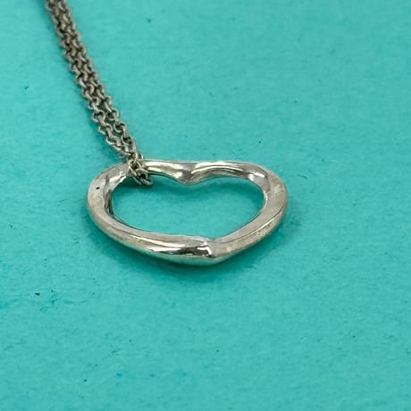 TIFFANY オープンハート ネックレス SV925