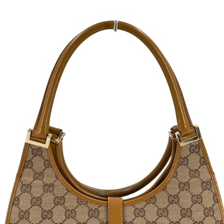 GUCCI GGキャンバス ベージュ ジャッキー ショルダー
