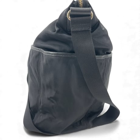 KATE SPADE New York ユニセックス ブラック ナイロン クロスボディ ショルダーバッグ