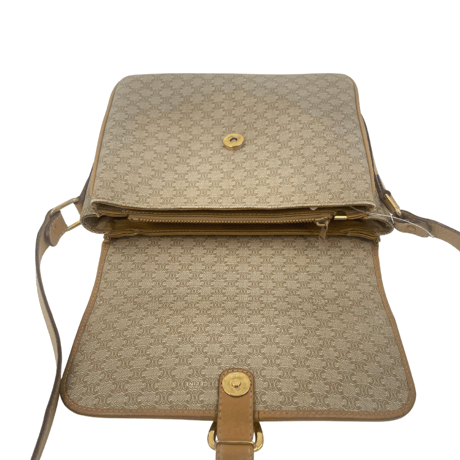 CELINE　ショルダーバッグ　マカダムキャンパス