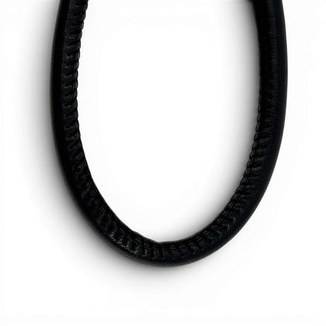 Maison Margiela ブラックレザー フォンポーチ ショルダー 4ステッチ