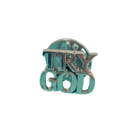 TIFFANY　ピンバッチ　TRY GOD　JT020