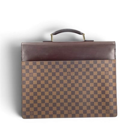 LOUIS VUITTON アルトナGM ダミエ・エベヌ キャンバス ブラウン ビジネスバッグ N53312