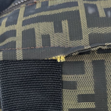 FENDI ズッカ ナイロン ハンドバッグ