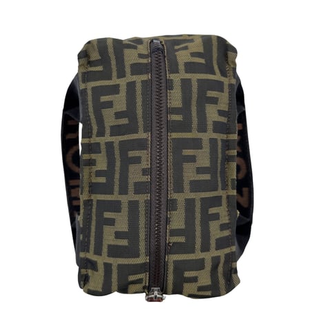 FENDI ズッカ ナイロン ハンドバッグ
