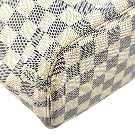 LOUIS VUITTON ネヴァーフルPM ダミエ・アズール ホワイト トートバッグ N51110