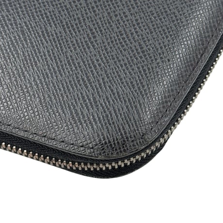 LOUIS VUITTON オーガナイザー アトールタイガレザー ノワール ラウンドジップクラッチウォレット M30652