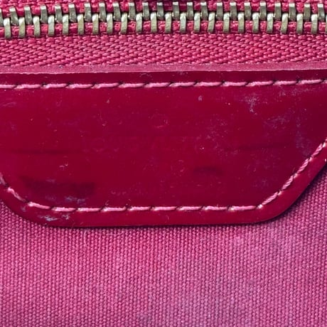 LOUIS VUITTON モノグラム ヴェルニ レッド ウィルシャーPM M93642 ハンドバッグ