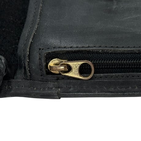 COACH オールドコーチ ブラックショルダーバッグ