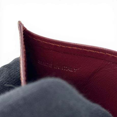 Cartier ボルドー 二つ折り 財布
