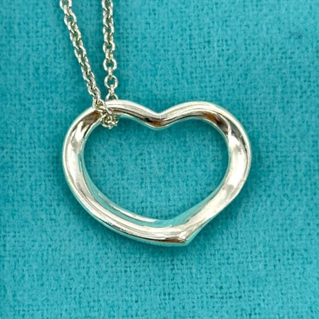 TIFFANY ネックレス オープンハート ネックレス