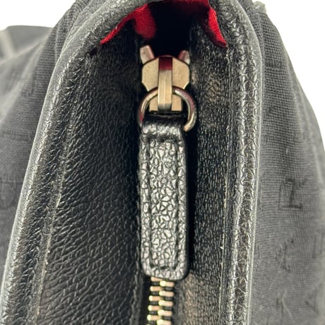 BVLGARI ロゴマニア ブラック キャンバス トートバッグ