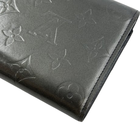 LOUIS VUITTON モノグラム・マット ポルトフォイユ・サラ M65102 長財布