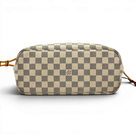 LOUIS VUITTON ネヴァーフルPM ダミエ・アズール ホワイト トートバッグ N51110
