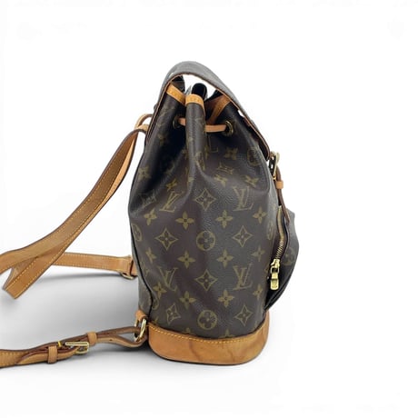 LOUIS VUITTON モンスリMM モノグラムキャンバス ブラウン バックパック M51136