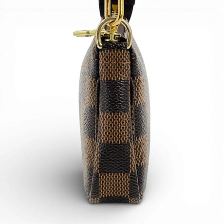 LOUIS VUITTON ダミエ エベヌ ミニポシェット アクセサリー ポーチ トTRUNKD&バッグS N58011
