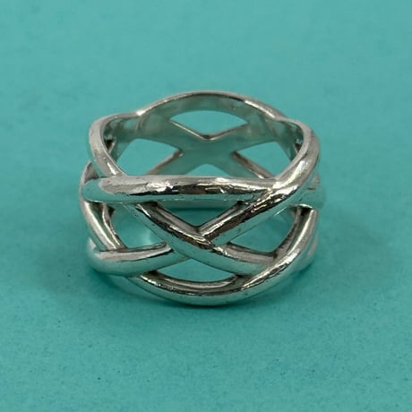 TIFFANY リング ケルティックノット SV925 16号