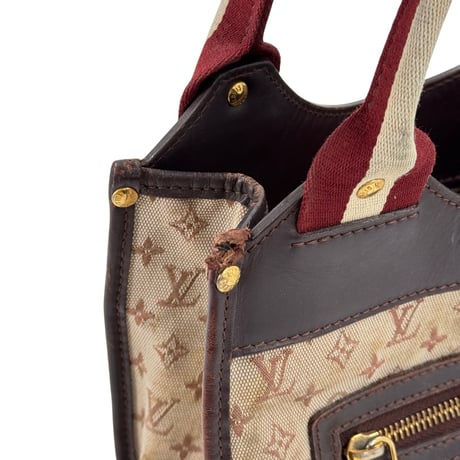 LOUIS VUITTON サック・メアリー・ケイト モノグラム ミニキャンバス ピンク ハンドバッグ M92495