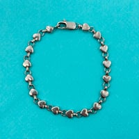 TIFFANY パフハート チェーンブレスレット SV925