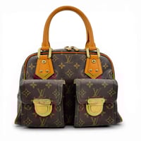 LOUIS VUITTON モノグラム マンハッタンPM M40026 ハンドバッグ