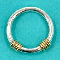 TIFFANY リング 18k バンドウィズ 2ワイヤー SV925