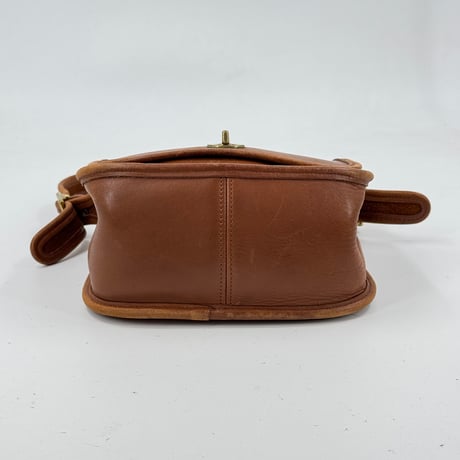 COACH オールドコーチ キャラメル ハンドクラフト レザー ショルダーバッグ