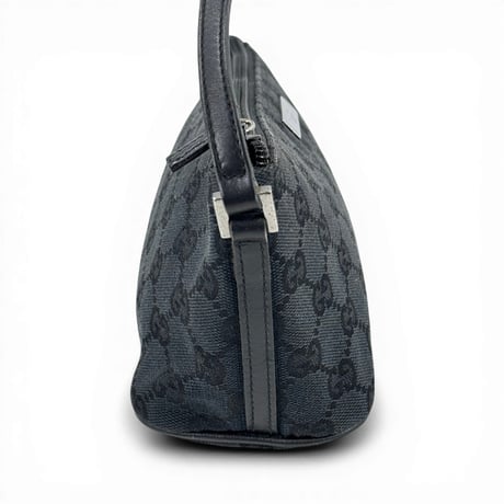 GUCCI GGキャンバス ブラック アクセサリー ポーチ