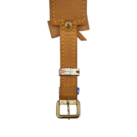 LOUIS VUITTON モノグラム マルチカラー ブレスレット ポルトアドレス ホワイト M92594