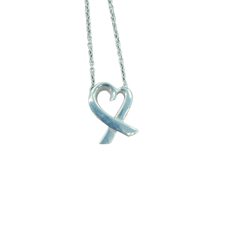 TIFFANY　ネックレス　ラビングハート