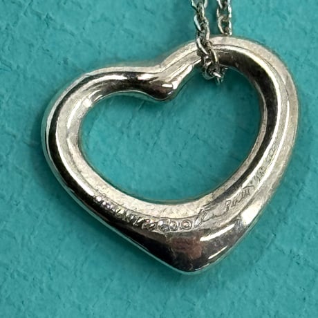 TIFFANY ネックレス オープンハート SV925