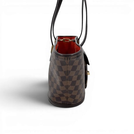 LOUIS VUITTON ダミエ・エベヌ マノスクPM N51121 ショルダーバッグ