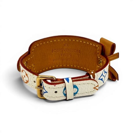 LOUIS VUITTON モノグラム マルチカラー ブレスレット ポルトアドレス ホワイト M92594