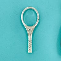 TIFFANY テニスラケット キーリング SV925