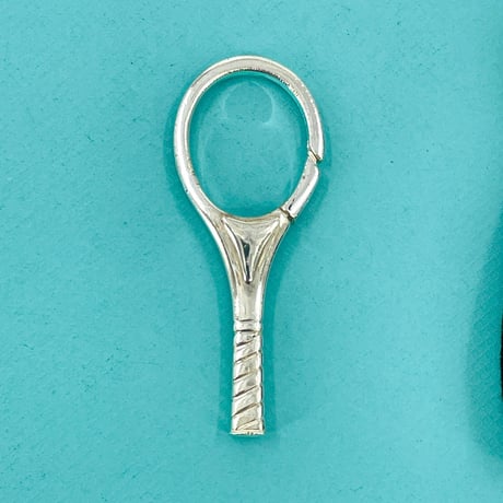 TIFFANY テニスラケット キーリング SV925