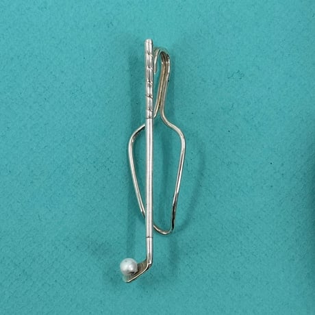 TIFFANY ゴルフブローチ SV925