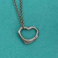 TIFFANY ネックレス エルサ・ペレッティ オープンハート スモール SV925