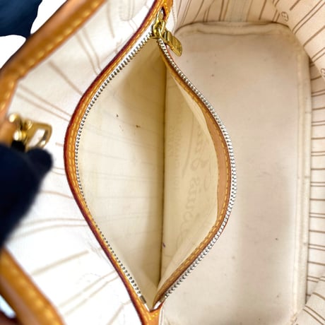 LOUIS VUITTON ネヴァーフルPM ダミエ・アズール ホワイト トートバッグ N51110