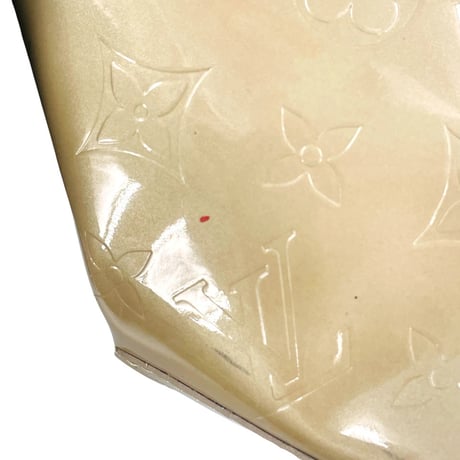 LOUIS VUITTON モノグラム ヴェルニス ベージュリードPM M91334 レディース ハンドバッグ