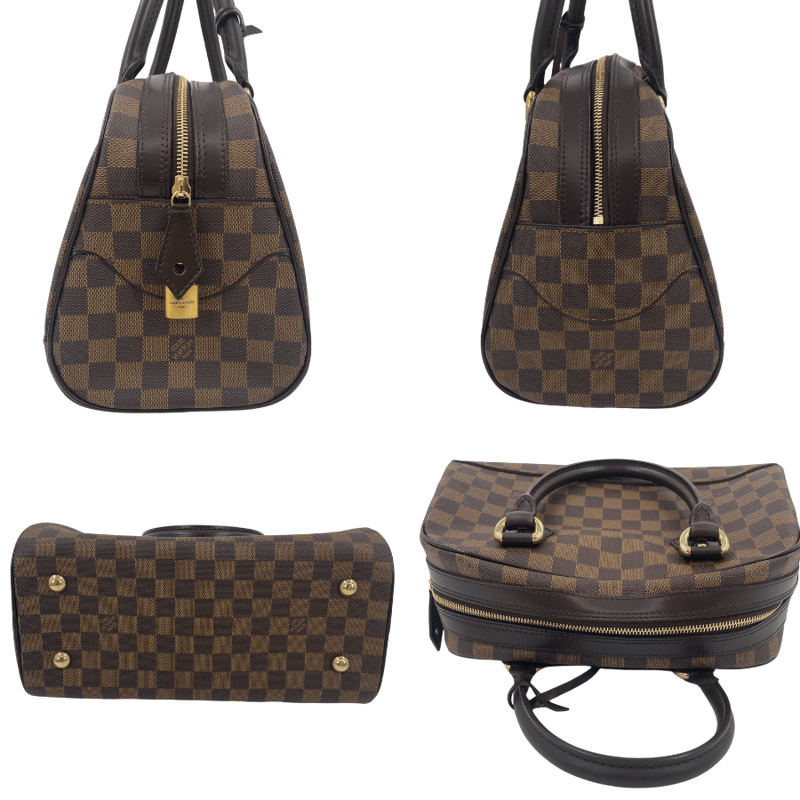 LOUIS VUITTON ルイヴィトン ダミエ ドゥオモ バッグJU269 - ハンドバッグ