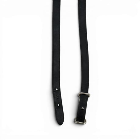 HERMES アピ レザー シルバー ブレスレット