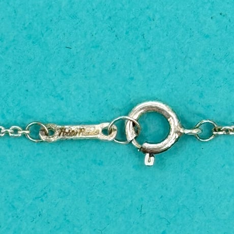 TIFFANY ネックレス キス クロス 925 SV