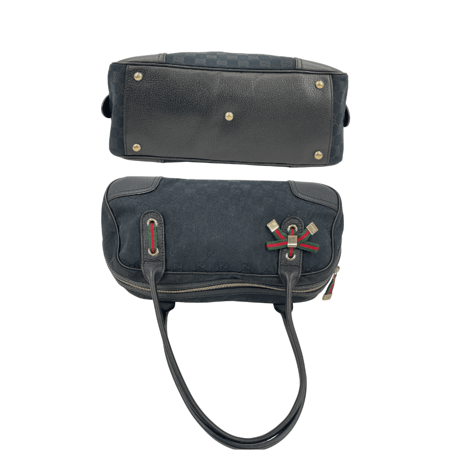 GUCCI　プリンシ―/GGキャンバス　ワンショルダーバッグ　キャンバス