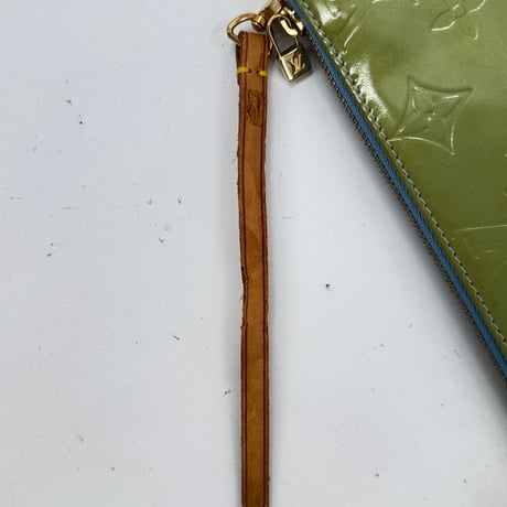 LOUIS VUITTON レキシントン ヴェルニ グリーン アクセソワール ハンドバッグ M91010