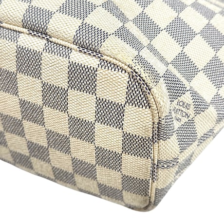 LOUIS VUITTON ネヴァーフルPM ダミエ・アズール ホワイト トートバッグ N51110
