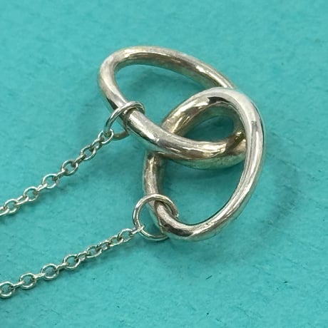 TIFFANY ダブルループネックレス SV925